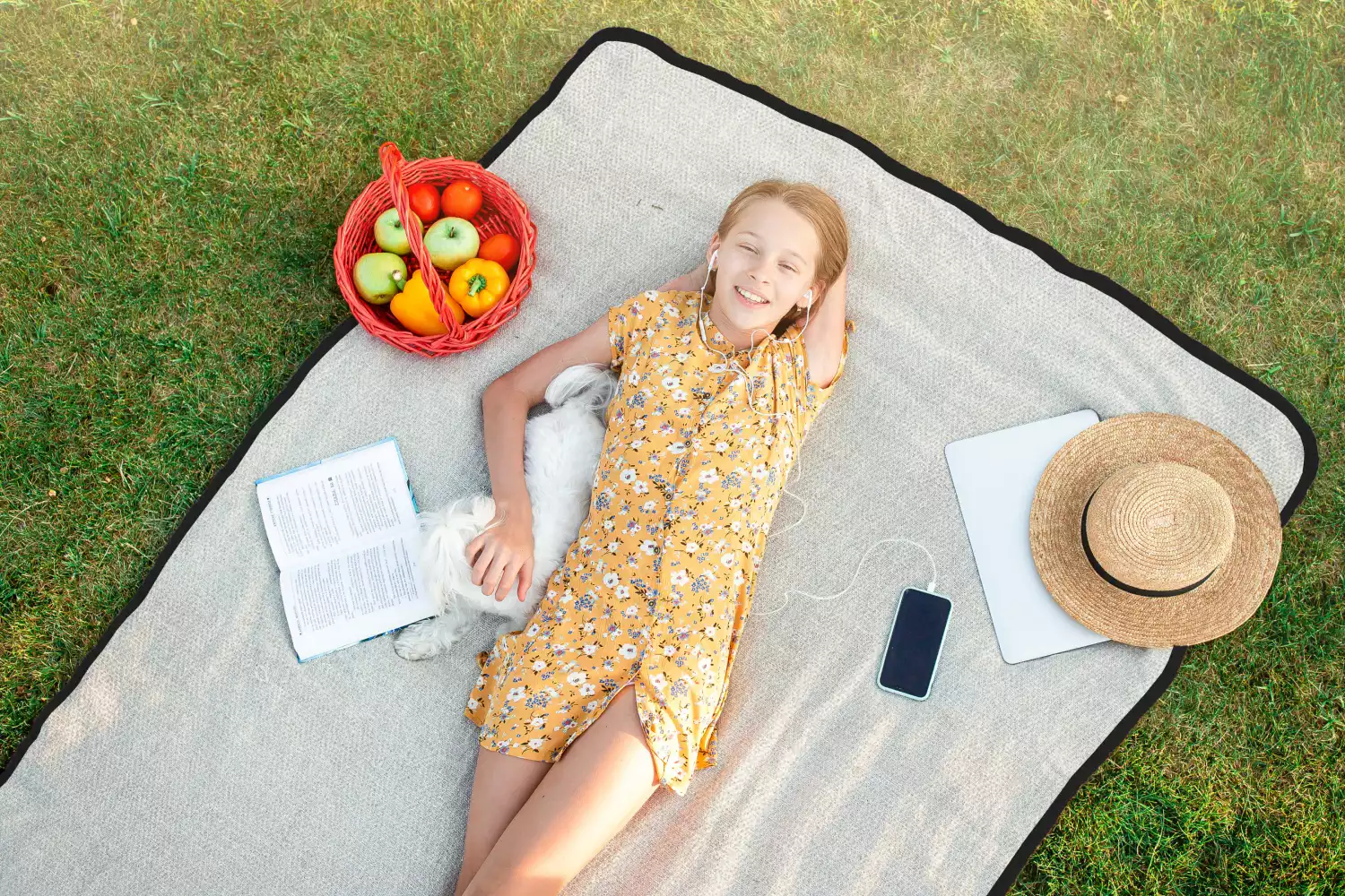 chic picnic blanket