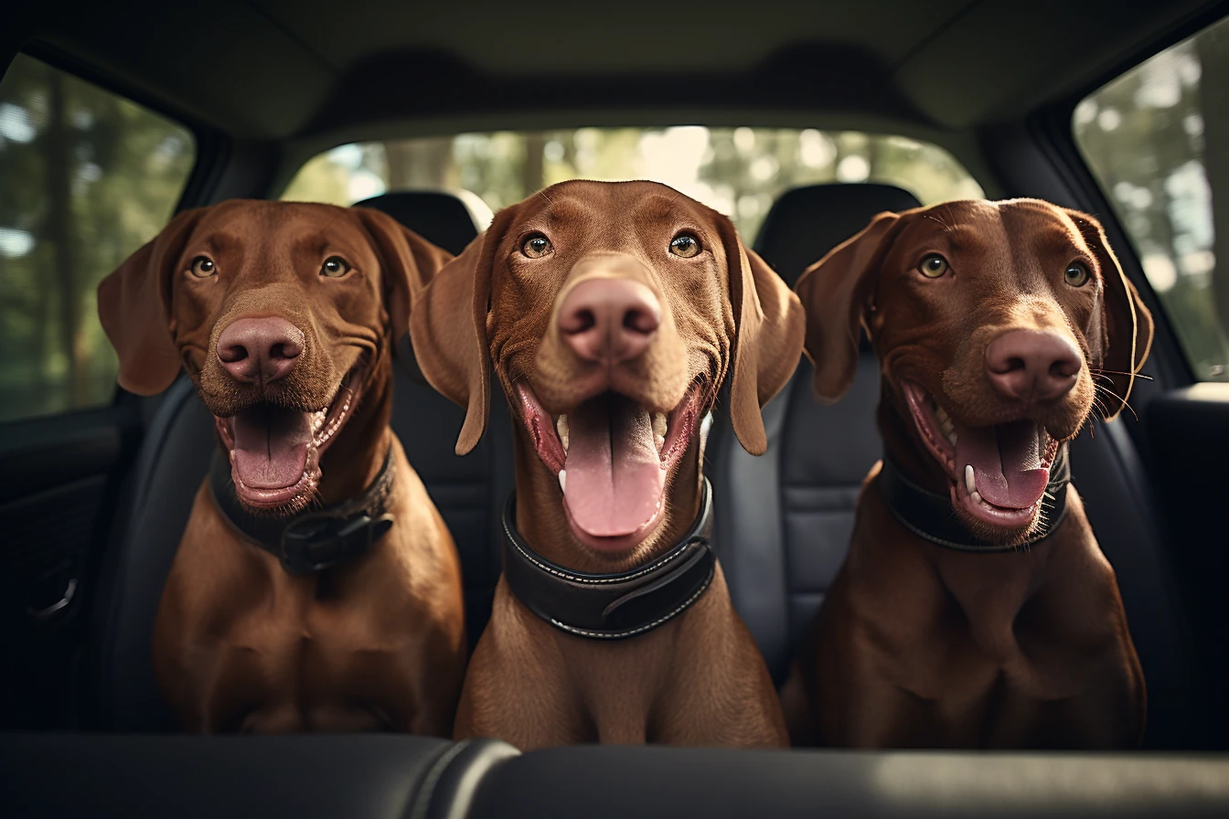 Toyota RAV4 Dog Safety Belt for Vizslas